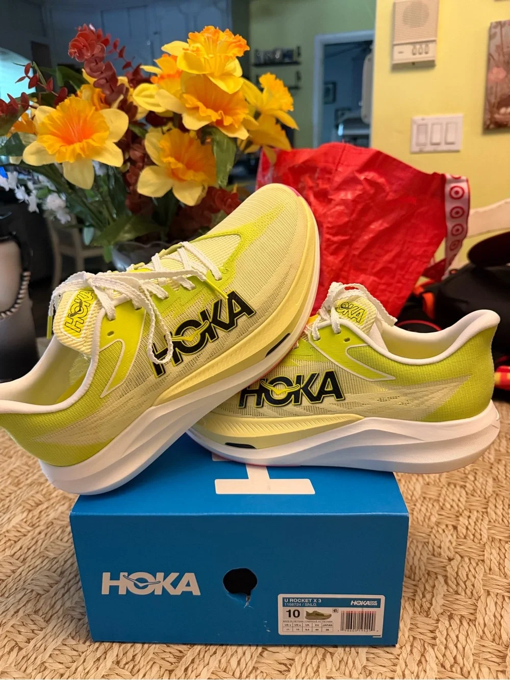 Hoka ROCKET X 3s sz 10 mens/ 11 women new in box $250 and up everywhere!!!
